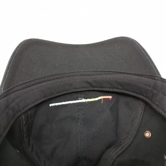 App In The Air Slideback Hat Black OSFA Adjustable Embroidered Style 1350 - Picture 7 of 9